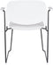 ANLI STYLE ARMCHAIR STACKS WHITE