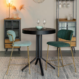 Housecraft Living Maze Countertafel - Rond - Naturel