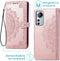 iMoshion Hoesje Geschikt voor Xiaomi 12 Lite Hoesje Met Pasjeshouder - iMoshion Mandala Bookcase - Rosé Goud