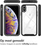 iMoshion Hoesje Geschikt voor iPhone Xs / X Hoesje - iMoshion 360° Full Protective Case - Zwart / Transparant