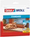 Tesa tesamoll - I-profiel tochtstrip - voor kieren 1-3,5 mm - wit - 6 meter