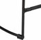 vidaXL - Barkrukken - 2 - st - zwart - 45x40x62 - cm - massief - mangohout
