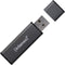 Intenso Alu Line - USB 2.0 - 64GB - Antraciet aluminium