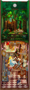 DIY Book Nook Boekensteun Alice in Wonderland, Tone-Cheer, TQ128, 18x8x24,5cm
