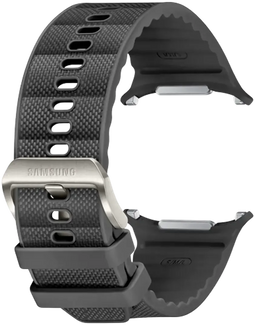 Samsung Galaxy Watch Ultra - PeakForm Rubberen Band - Sterk geweven materiaal - Grijs