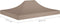 vidaXL - Partytentdak 270 g/m² - 410 x 280 cm - taupe