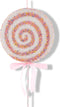 Kurt s. Adler - 21 inch Styrofoam Lollipop Pick 5x5x10 cm kerstorna...