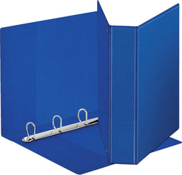 Esselte - Presentatieringband Deluxe A4 4-rings D-mech 30mm blauw | 10 stuks