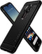 Spigen Rugged Armor - Back Cover - TPU - Nokia 7.2 - Zwart