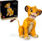 LEGO Disney Jonge Simba de Leeuwenkoning - Bouwpakket voor Volwassenen - 1445 Onderdelen