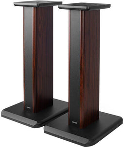 Edifier SS03 - Speakerstandaard - Luxe afwerking mat zwart met houten zijpanelen - (per paar)