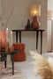 Light & Living Poef Leyla - Terra - Ø40cm - Modern