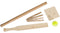 Outdoor Play - Slagbal set - Houten knuppel en plankje - Inclusief tennisbal