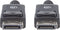 Manhattan 307116-CG - DisplayPort-kabel - 2 m - Zwart