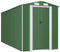vidaXL - Tuinschuur - 192x440x223 - cm - gegalvaniseerd - staal - groen