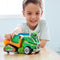PAW Patrol The Mighty Movie - Vuilniswagen met Rocky-actiefiguur licht en geluid