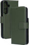 Mobiparts 128588 - 2-in-1 Wallet Case - Echt leer met uitneembare backcover - Groen
