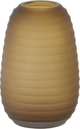 Light & Living Vaas Somero - Bruin - 15.5x15.5x24.5cm - Modern - Cadeau - Cadeautje - Cadeautjes - Cadeau vrouw - Cadeau man - Cadeau voor haar - Cadeau voor hem - Kado - Kado man - Kado vrouw