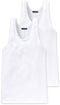 Schiesser Authentic - Onderhemd - 95% katoen - Wit