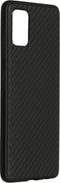 Hoesje Siliconen Geschikt voor Samsung Galaxy A51 - Carbon Softcase Backcover - Zwart