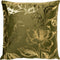Dutch Decor AVERY - Kussenhoes velvet 45x45 cm - Military Olive - groen met goudkleurige print - met rits - zonder binnenkussen
