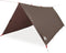 vidaXL - Kampeerluifel - waterdicht - 406x306 - cm - bruin