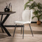 AnLi Style Stoel boucle lendesteun Wit