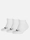 Puma 3-paar kindersneaker sokken - Invisible - Katoenen meisjes en jongens enkelsokken - 34 - Wit