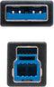 Nanocable 10.01.0802-BK - USB-kabel - 200 cm - Zwart