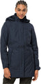 Jack Wolfskin MADISON AVENUE COAT - Outdoorjas - Ademend - Nachtblauw (2022)