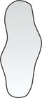 vidaXL - Wandspiegel - 90x40 - cm - zwart