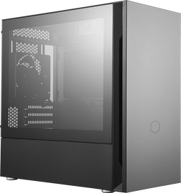 Cooler Master Silencio S400 - Micro-ATX Behuizing - Tempered Glass - Zwart