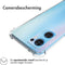iMoshion Hoesje Geschikt voor Oppo Find X5 Lite 5G Hoesje Siliconen - iMoshion Shockproof Case - Transparant