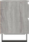 vidaXL - Nachtkastjes - 2 - st - 40x35x50 - cm - bewerkt - hout - grijs - sonoma - eiken
