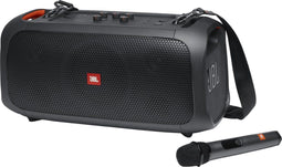 JBL PartyBox On The Go - Draadloze Bluetooth speaker met lichtshow en microfoon - Zwart