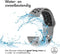 imoshion Siliconen sport bandje - Geschikt voor Fitbit Versa Lite, Versa 2 - Grijs - One Size