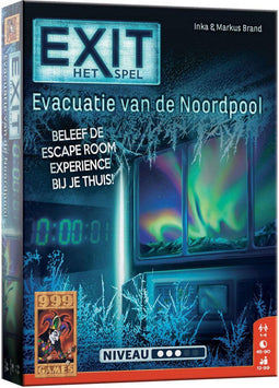 999 Games - EXIT - Evacuatie van de Noordpool - Escape Room Spel