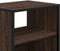 vidaXL - Nachtkastje - wandgemonteerd - 40x31x39,5 - cm - bruin - eikenkleurig