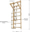 Wandrek kinderen - Klimrek - Touwladder en turnringen - Natuurlijk