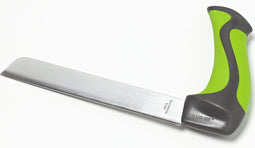 Easi-Grip Vleesmes - Ergonomisch gehoekt mes - Comfortabele grip - Groen