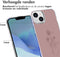 iMoshion Hoesje Geschikt voor iPhone 14 Hoesje Siliconen - iMoshion Design hoesje - Roze / Floral Pink