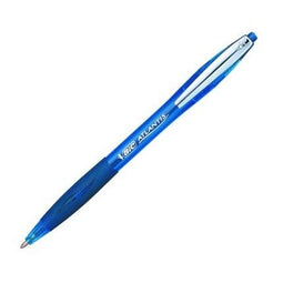 12 bic atlantis soft blauw schrijvend