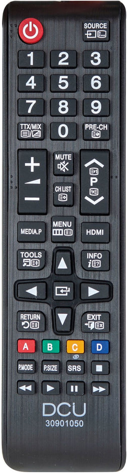 DCU Advance Tecnologic 30901050 - Afstandsbediening - IR Draadloos - Zwart