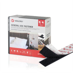 VELCRO® - Klittenband - Zelfklevend 25m 50mm zwart