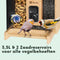 BIRDFY Bamboo 7 Days - Vogelvoederhuisje - Camera AI - Wit