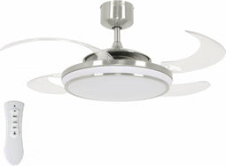 Plafondventilator Fanaway EVO 1 Mat Staal Led Ø 122cm