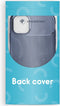 iMoshion Hoesje Geschikt voor iPhone 14 Pro Max Hoesje Siliconen - iMoshion Carbon Softcase Backcover - Blauw