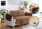 Home&Comfort Zetelhoes - Driezitsbank - Waterafstotend - Omkeerbaar - Bruin/Beige