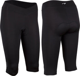 Avento Wielrenbroek 3/4 - Dames - Coolmax® - Zwart