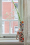 Return to Sender | Vaas Large 45 cm Bed of Flowers handgeschilderd - Bloemenvaas